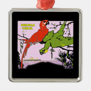 Panama Canal Metalen Ornament