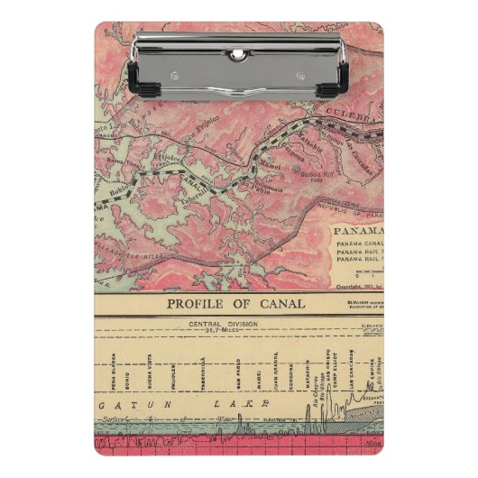 Panama Canal Mini Klembord (Voorkant)