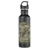 Panama Canal Open for Business 1914 Waterfles (Voorkant)