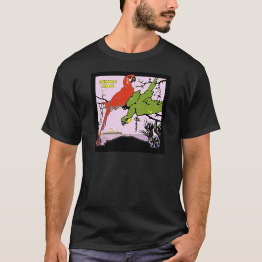 Panama Canal Parrots T-shirt (Voorkant)