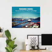 Panama Canal Poster (Thuiskantoor)