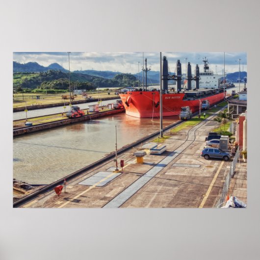 Panama Canal poster (Voorkant)