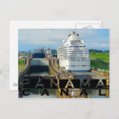 Panama Canal Souvenir Briefkaart (Voorkant / Achterkant)