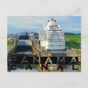 Panama Canal Souvenir Briefkaart
