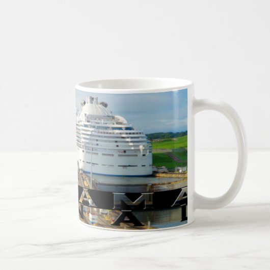 Panama Canal Souvenir Koffiemok (Rechts)
