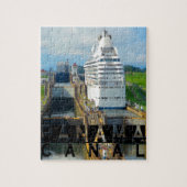 Panama Canal Souvenir Legpuzzel (Verticaal)