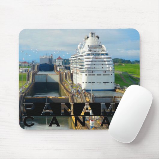 Panama Canal Souvenir Muismat (Met muis)
