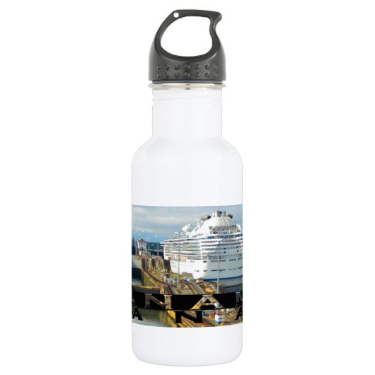 Panama Canal Souvenir Waterfles (Voorkant)