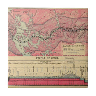 Panama Canal Tegeltje