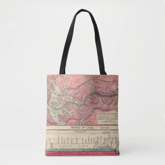 Panama Canal Tote Bag (Voorkant)