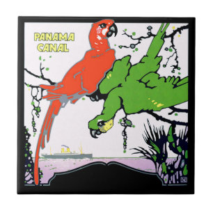 Panama Canal Travel Tegeltje