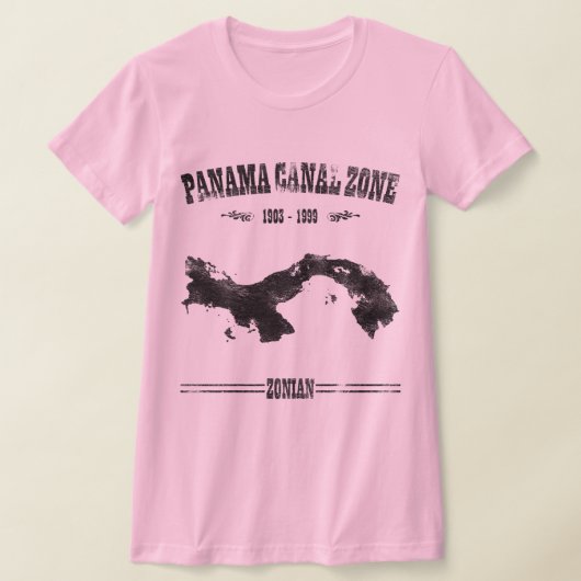 Panama Canal Zone, 1903 - 1999 & Zonian T-shirt (Laagn)