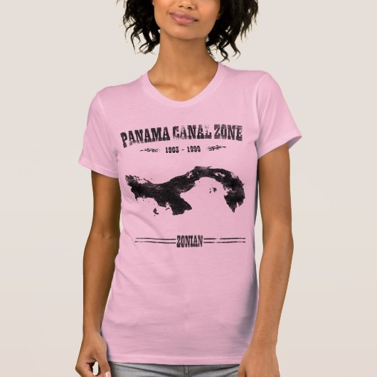 Panama Canal Zone, 1903 - 1999 & Zonian T-shirt (Voorkant)