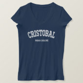Panama Canal Zone: Cristobal Sweatshirt T-Shirt (Design voorkant)