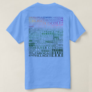 Panama Canal Zone Elke locatie (tropische zon) T-shirt