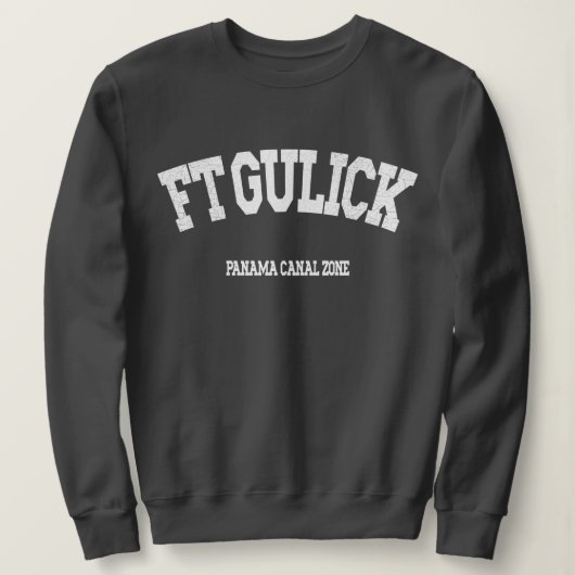 Panama Canal Zone: Ft. Gulick Sweatshirt (Design voorkant)