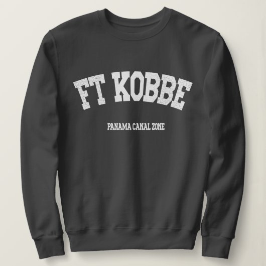 Panama Canal Zone: Ft. Kobbe Trui (Design voorkant)