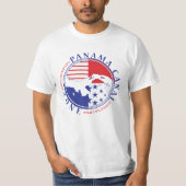 Panama Canal Zone met Isthmus T-shirt (Voorkant)