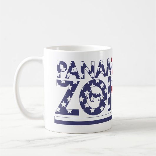 Panama Canal Zonian Patriotic Koffiemok (Links)