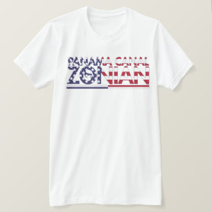 Panama Canal Zonian Patriotic T-shirt