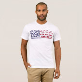 Panama Canal Zonian Patriotic T-shirt (Voorkant volledig)