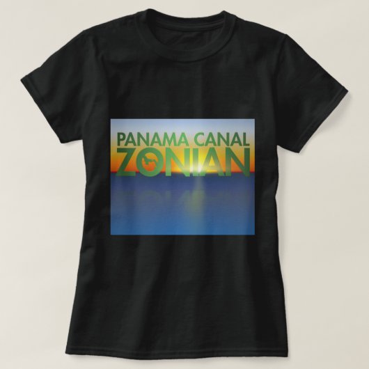 Panama Canal Zonian T-shirt (Design voorkant)