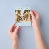 Panama Casco Viejo oude foto repro Flyer (Hand)