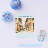 Panama Casco Viejo oude foto repro Flyer (Enkel)