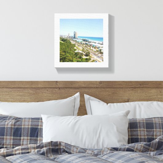 Panama City Beach Canvas Afdruk (Insitu (Slaapkamer))