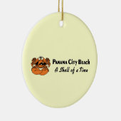 Panama City Beach Crab Keramisch Ornament (Rechts)