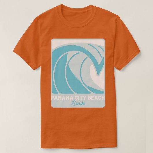 Panama City Beach Florida Atlantische Oceaan FL Cr T-shirt (Design voorkant)