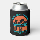 Panama City Beach Florida Blikjeskoeler (Blikje Achterkant)