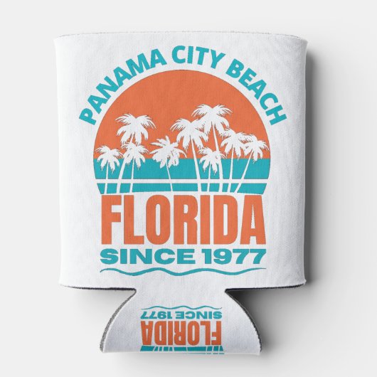 Panama City Beach Florida Blikjeskoeler (Achterkant)