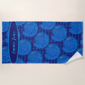 Panama City Beach Florida  Blue Sea Shells Strandlaken (Voorkant)