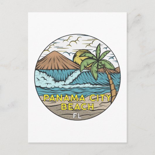 Panama City Beach Florida  Briefkaart (Voorkant)