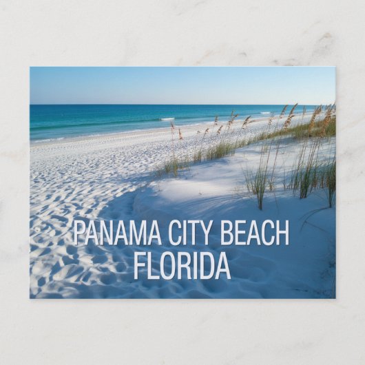 Panama City Beach Florida Briefkaart (Voorkant)