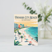 Panama City Beach Florida Briefkaart (Staand voorkant)