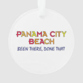 Panama City Beach Florida BTDT Ornament (achterkant)