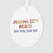 Panama City Beach Florida BTDT Ornament (voorkant)
