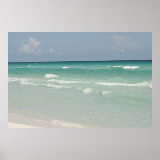 Panama City Beach Florida canvas kunstdruk Poster (Voorkant)