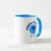 Panama City Beach Florida Coffee Mug Mok (Voorkant rechts)