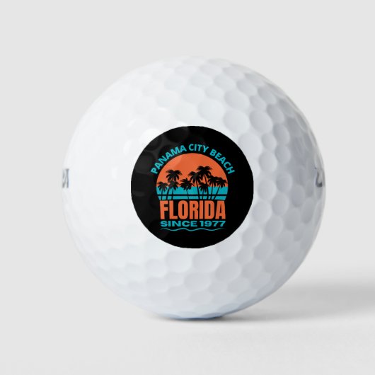 Panama City Beach Florida Golfballen (Voorkant)