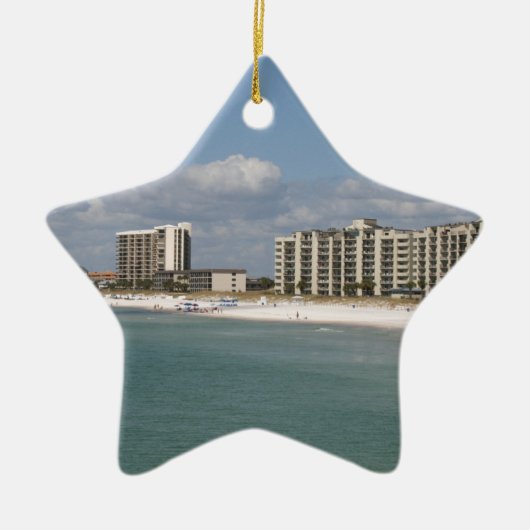Panama City Beach, Florida Keramisch Ornament (Voorkant)