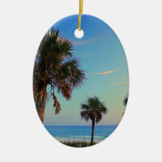 Panama City Beach, Florida palm bomen Keramisch Ornament