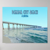 Panama City Beach Florida Poster (Voorkant)