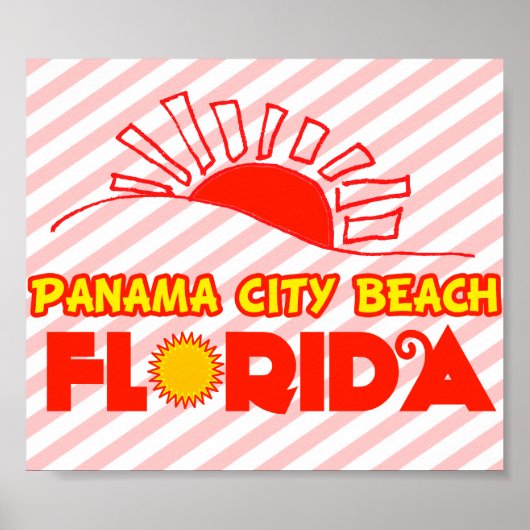 Panama City Beach, Florida Poster (Voorkant)