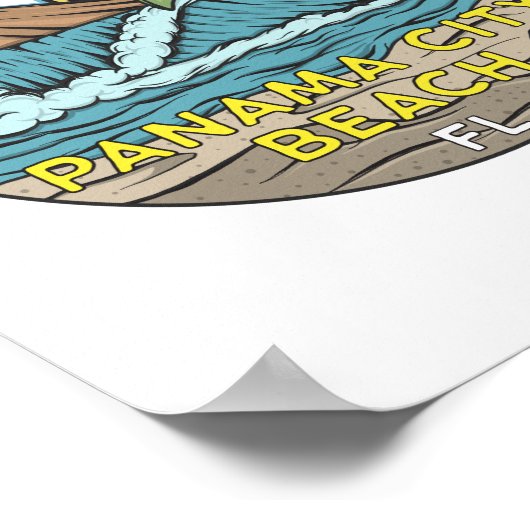 Panama City Beach Florida  Poster (Hoek)