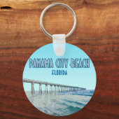 Panama City Beach Florida  Sleutelhanger (Voorkant)