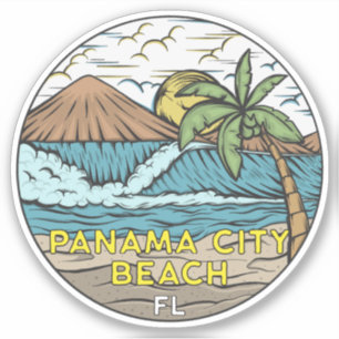 Panama City Beach Florida  Sticker