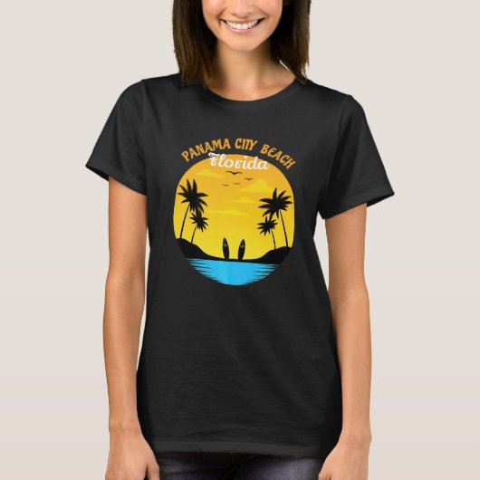 Panama City Beach Florida - Surf T-shirt (Voorkant)